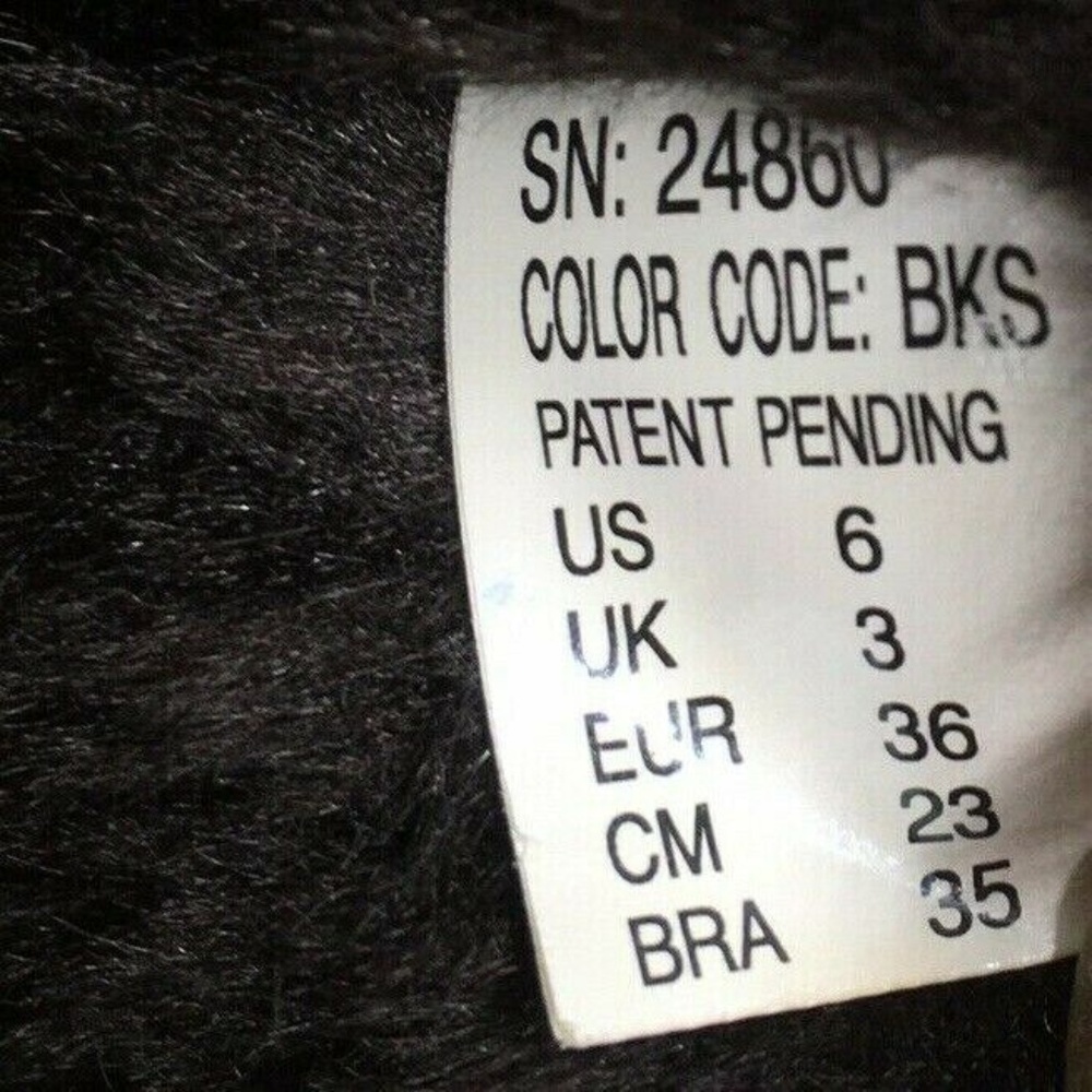 Skechers XF Bollard Leather Lined Warm Black Boots - Picture 7 of 7